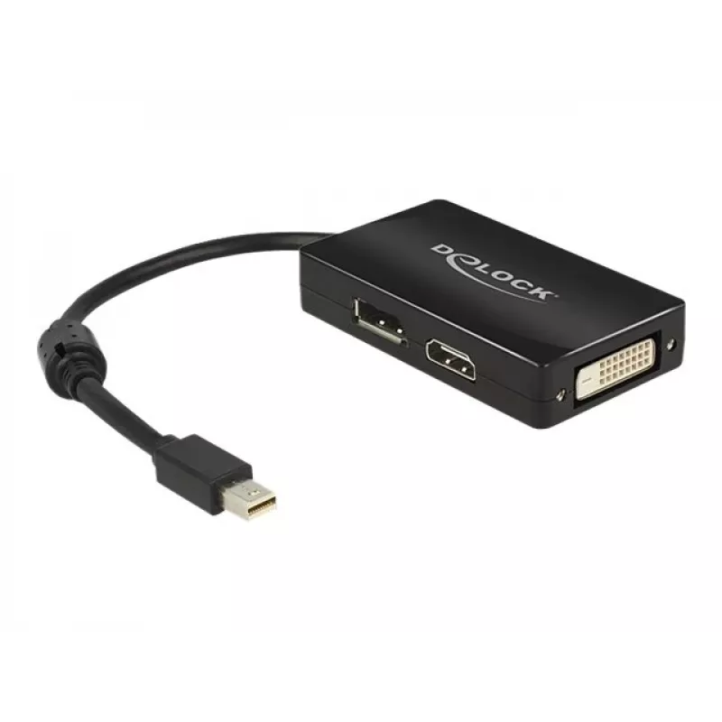 Cable DeLOCK 0,16 m DisplayPort HDMI DVI Mini DisplayPort