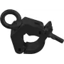 Abrazadera EUROLITE TPC-51S negra con anilla – abrazadera de montaje para estructuras y focos