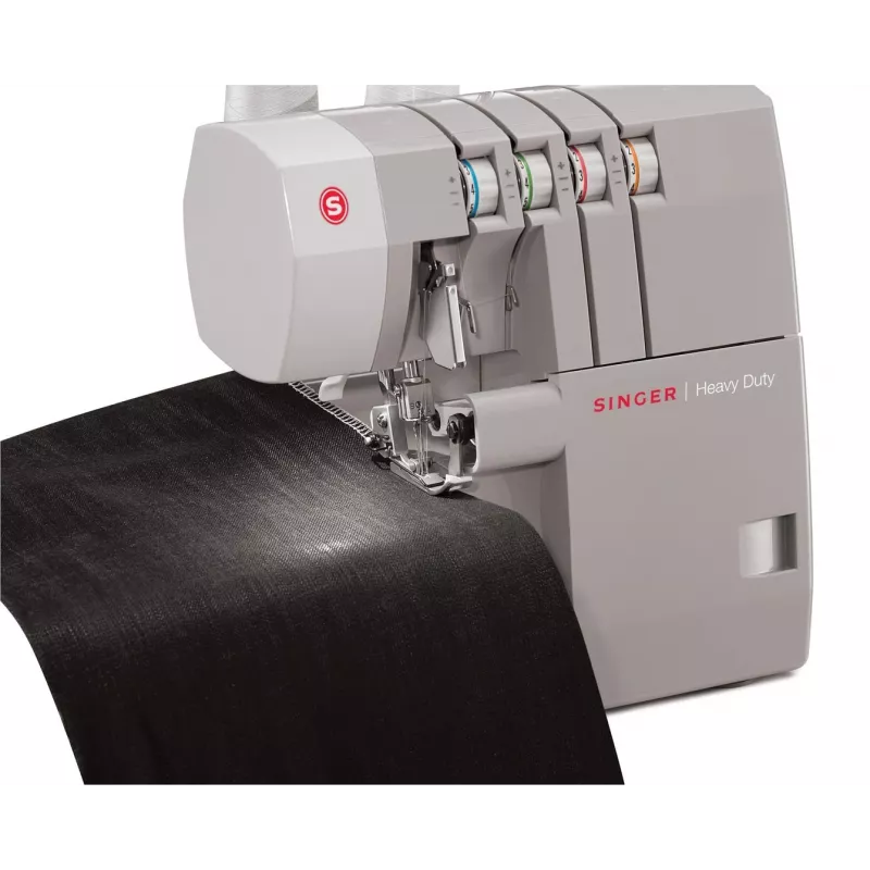Máquina de coser overlock SINGER 14HD854 Heavy Duty eléctrica 120 W gris