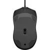 HP Ratón con cable 105, ambidiestro, óptico, USB Type-A, 1600 DPI, negro