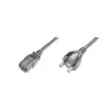 Cable de alimentación cable de conexión Digitus AK-440101-018-S