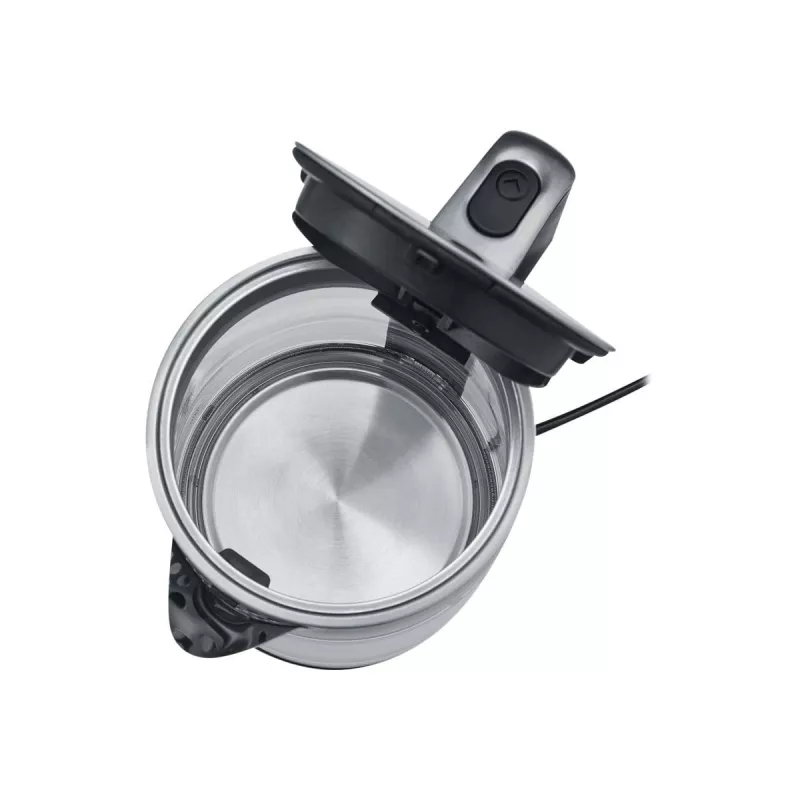 Hervidor Severin 1,7 l 2200 W negro acero inoxidable transparente