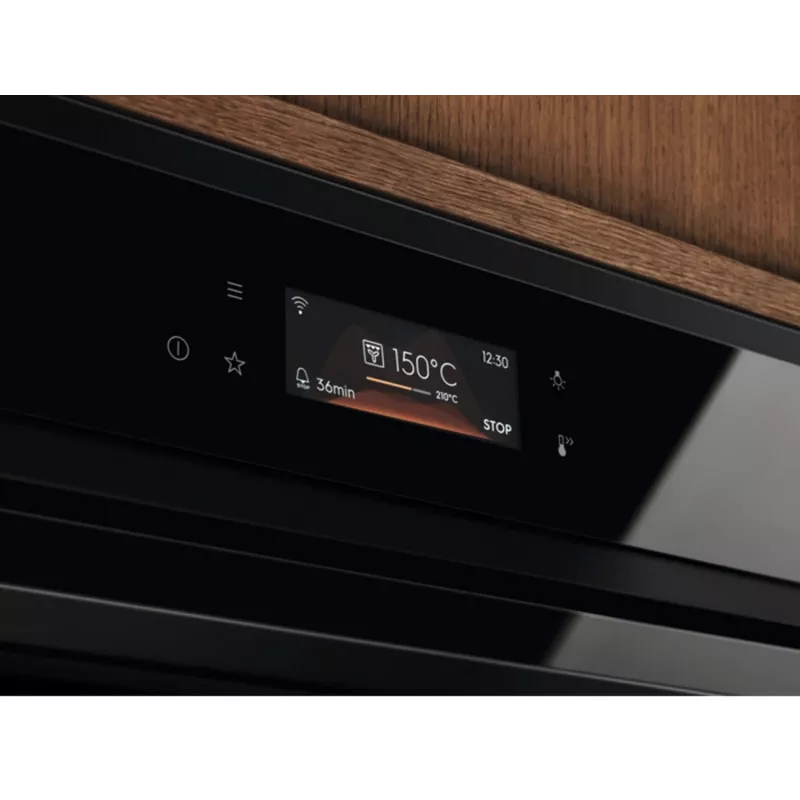 Horno integrable Electrolux EOE8P39H negro pirolítico, eléctrico, multifunción, negro