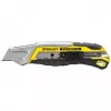Cúter Stanley FATMAX FMHT10594-0 negro acero inoxidable amarillo 18 mm ancho 165 mm largo