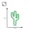 Luz de neón MANTA SNL74GN Verde cactus — letrero de neón decorativo, modelo SNL74GN
