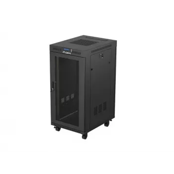 Armario rack autoportante LANBERG FF01-6824-23BL 24U 600×800 mm IP20 negro