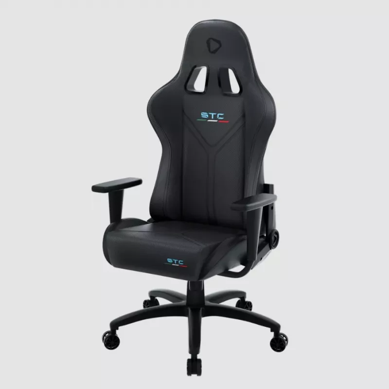 Silla gaming Onex STC Tribute Hardcore Negra — asiento ergonómico para PC/consola, regulable en altura e inclinable