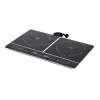 Severin DK 1031 placa de cocina negra de sobremesa placa de inducción por zonas 2 zonas de cocción