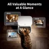 Comedero automático PETKIT YumShare Dual-hopper 2 con cámara, capacidad 5 L, ABS y acero inoxidable 304, blanco