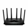 Router de sobremesa Cudy WR6500H — dual band 2,4/5 GHz, Wi-Fi 7 (802.11be), 5765 Mbit/s, 2,5GbE LAN, 5x RJ-45, 3x3 antenas, negro