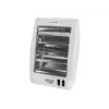 Adler | Calefactor | AD 7709 | Calefactor halógeno | 800 W | Número de niveles de potencia 2 | Blanco