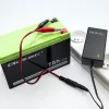 Cargador de baterías QOLTEC 52423 para baterías AGM/GEL/STD 6V/12V 1,5A