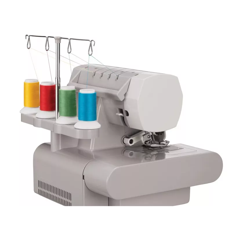 Máquina de coser overlock SINGER 14HD854 Heavy Duty eléctrica 120 W gris