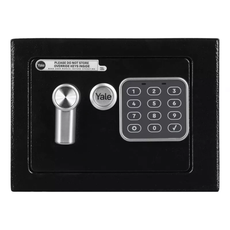Yale YSV/170/DB2 caja fuerte de pie 3.8 l acero negro
