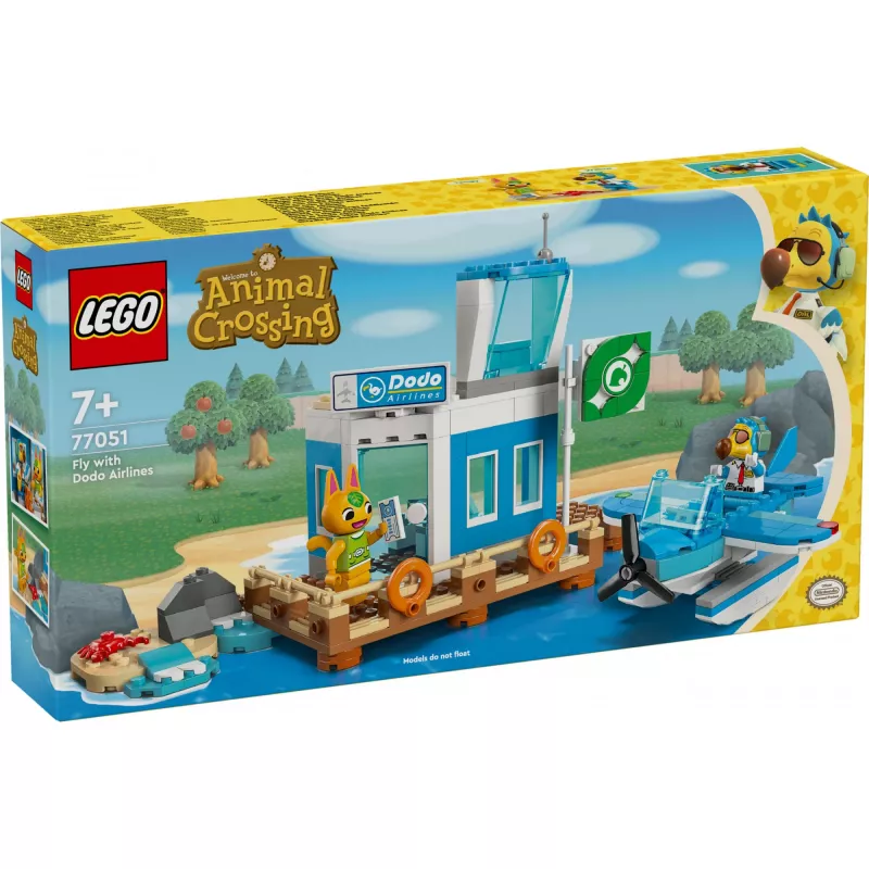 Juguete de construcción LEGO 77051 Animal Crossing: set de volar con Dodo Airlines, marca LEGO, modelo 77051