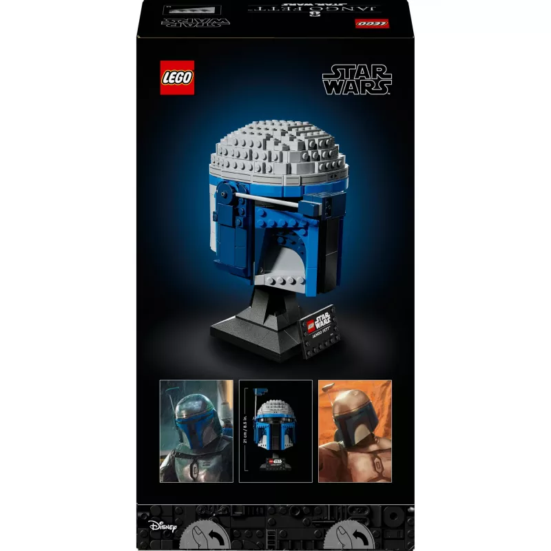 LEGO Star Wars 75408 Casco de Jango Fett, 616 piezas, 18+