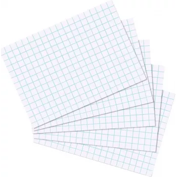 Fichas Herlitz 10621290 blanco 100 uds.