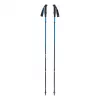 Bastones de trekking Black Diamond Distance Carbon Z, caña de carbono plegable, 120 cm, 280 g, 3 piezas