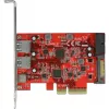 Tarjeta PCI Express x4 DeLOCK 90492 USB Type-C USB Type-A