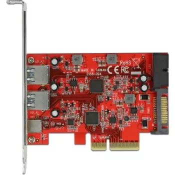 Tarjeta PCI Express x4 DeLOCK 90492 USB Type-C USB Type-A