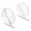 Cinta de velcro resistente DeLOCK 10 m x 20 mm blanca