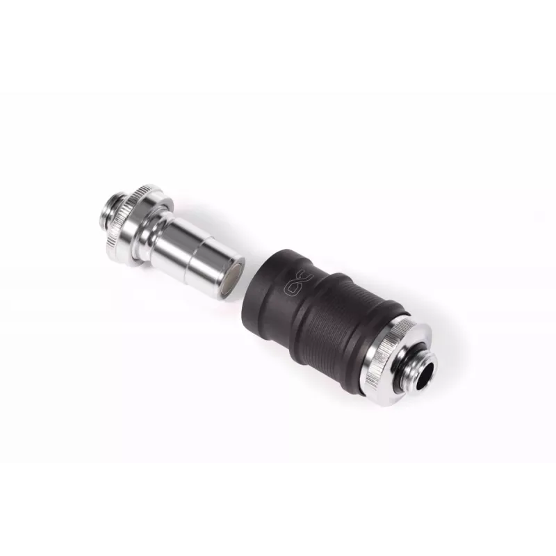 Adaptador de bloque de agua Aquatuning GmbH 13876 Latón Níquel Plástico Negro Cromo