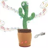Juguete cactus bailarín Extralink Toys, juguete cantarín para niños LED USB
