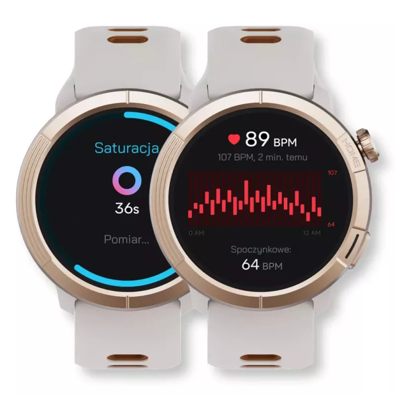 Smartwatch Stelio STSWA102GT Activ Pro GPS 46 mm oro titanio – GPS, caja de 46 mm, acabado titanio