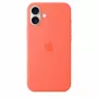 iPhone 16 Plus funda de silicona con MagSafe - mandarina
