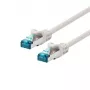 Cable de red LOGON Cat5e marfil 30 m (TCR55SS300I)