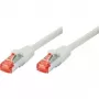 Cable de red Ethernet Tecline 71501 gris