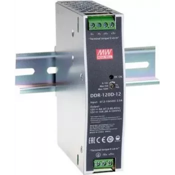 Adaptador de corriente MEAN WELL DDR-120A-12 120 W 12 V RoHS