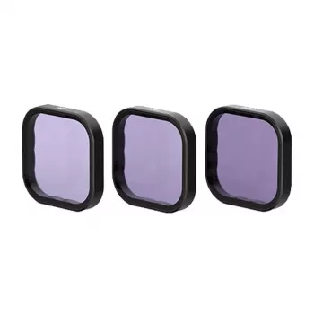 Set de 3 filtros ND Telesin para GoPro Hero 13 Black — ND8, ND16, ND32