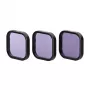 Set de 3 filtros ND Telesin para GoPro Hero 13 Black — ND8, ND16, ND32