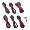 Cable de alimentación interno CableMod CM-PCAB-BKIT-NKCR-3PK-R Carbon Red