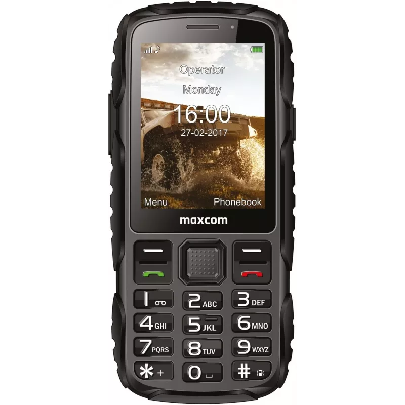 Teléfono resistente MM920 L Strong, negro