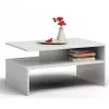 Mesa de centro Topeshop ŁAWA BOSTON BIEL mesa auxiliar / mesa esquinera