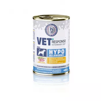 VET RESPONSE Hipoalergénico Pavo - Comida húmeda para perros - 400 g