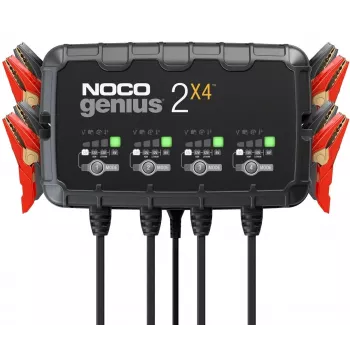 GENIUS2X4 8A Cargador de 4 bancos