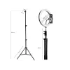 Aro de luz TRACER RING 30 cm con trípode 210 cm