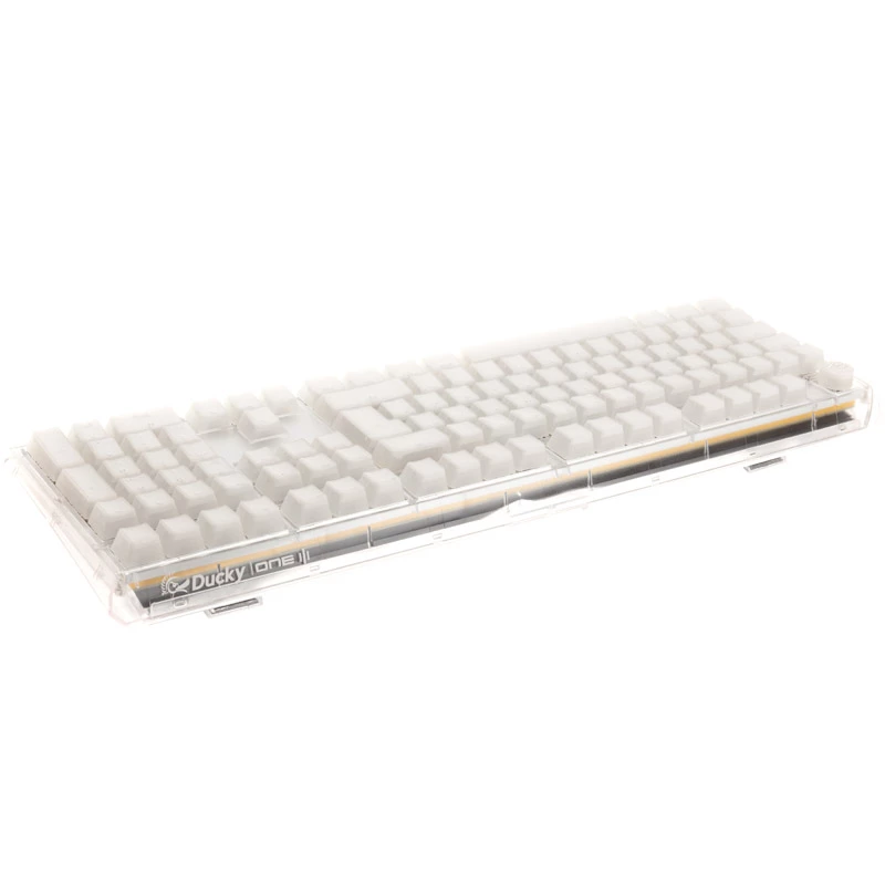 Ducky One 3 RGB teclado gaming USB QWERTY inglés de EE. UU. blanco