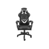 Silla gamer FURY Avenger L universal con asiento acolchado negra