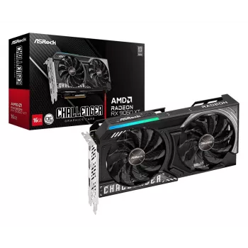 Tarjeta gráfica ASRock Radeon RX 9060 XT Challenger 16GB OC GDDR6