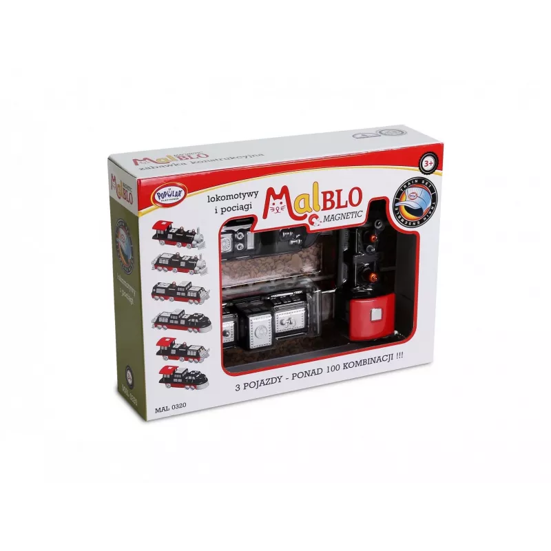 MalBlo Trenes y locomotoras magnéticos