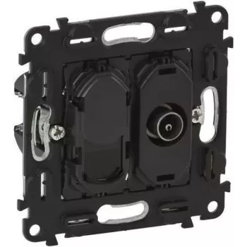 TV Legrand 753055 Toma de pared RJ45 Cat6 UTP — toma de red de un puerto, no apantallada Cat6