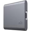 SSD móvil LACIE 500GB Secure USB-C USB 3.0 Space Gray