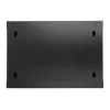 EXTRALINK LITE 6U 530X400 armario rack de pared negro con estante