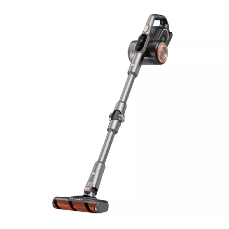 Aspirador de escoba 2 en 1 Jimmy H10 Pro — batería, inalámbrico, 650 W, 0,6 L, sin bolsa, 60 min. de autonomía, negro/naranja