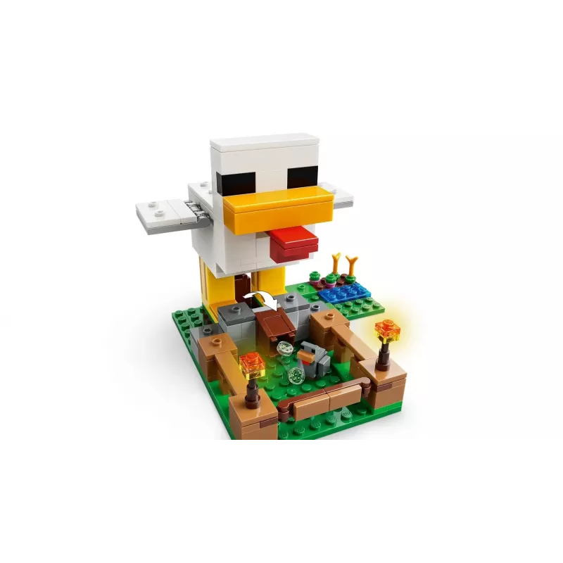 LEGO MINECRAFT 21585 Granja de gallinas