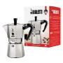 Bialetti Moka Express Cafetera moka 0,775 L Aluminio, Negro